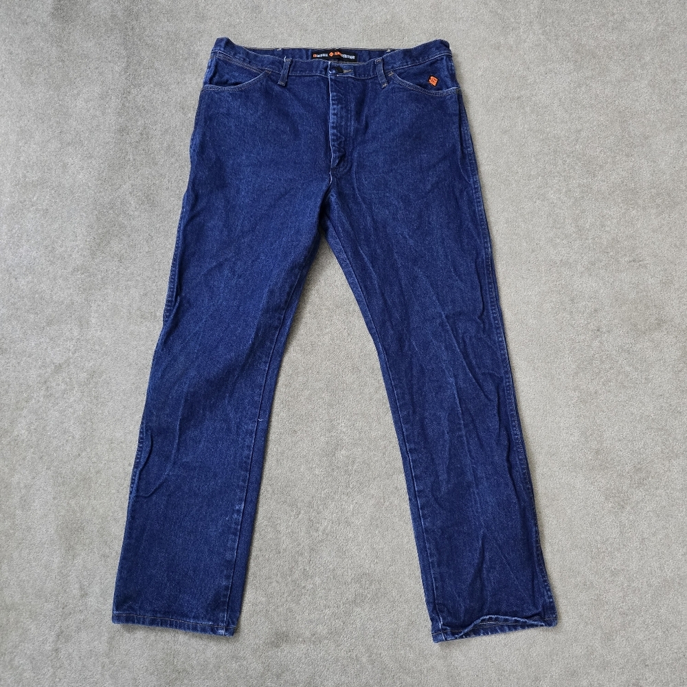 Wranger FR 13 Original Blue Jeans MENS Size 38/32